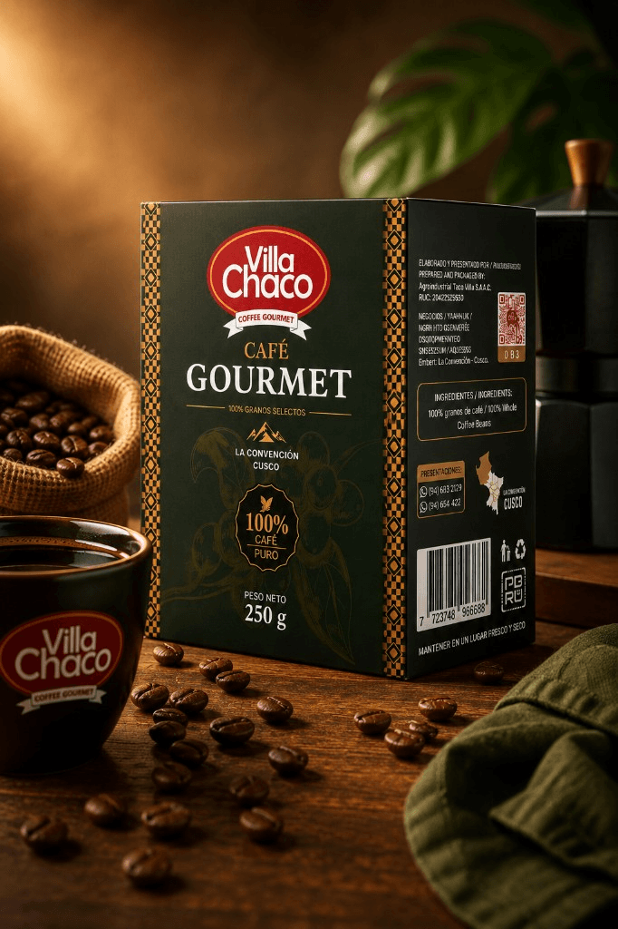 Café Gourmet en Grano 100% Puro 250 g — Caja — imagen 1