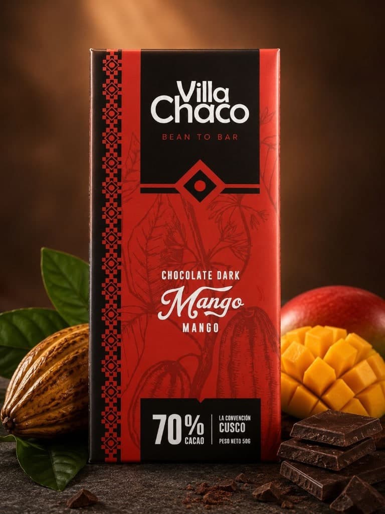 Chocolate Dark Mango 70% Cacao