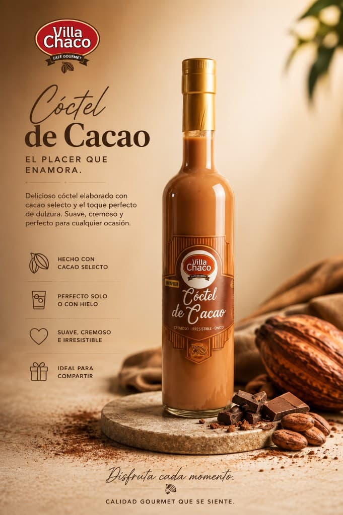 Cóctel de Cacao Artesanal